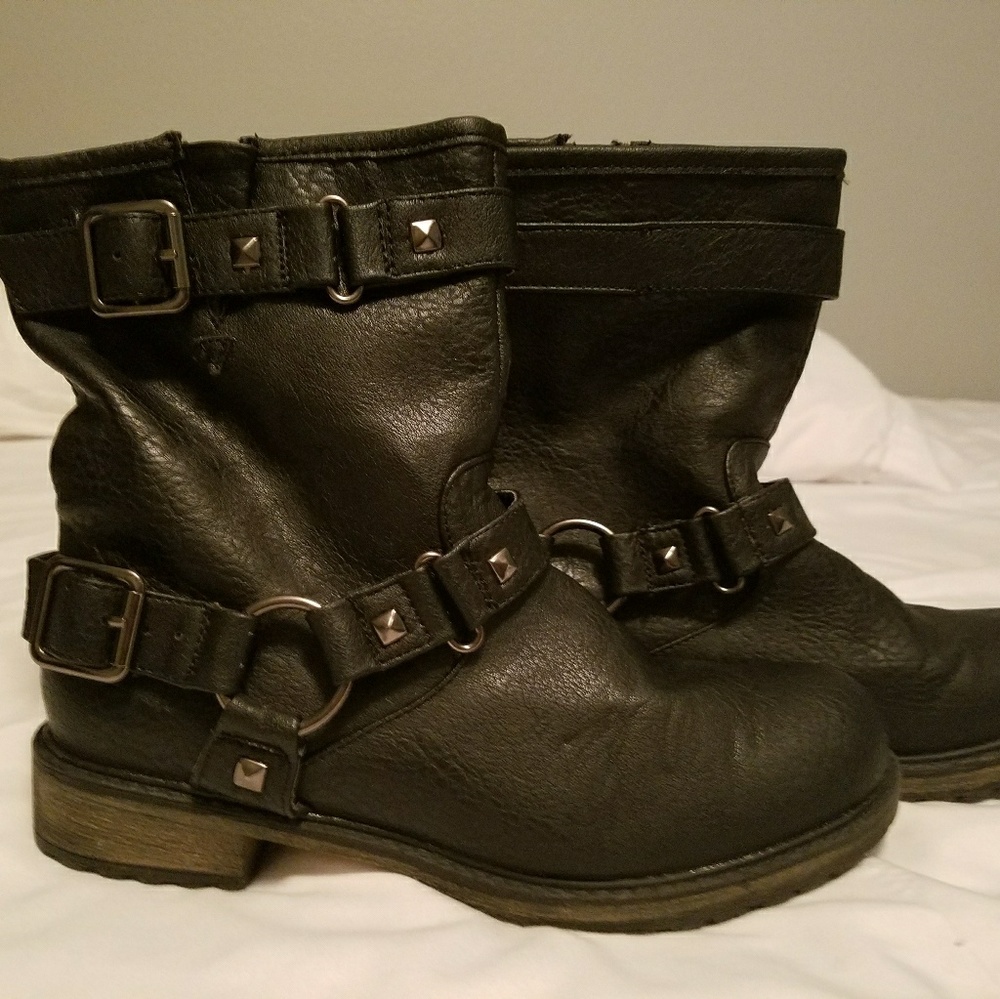Cute moto boots